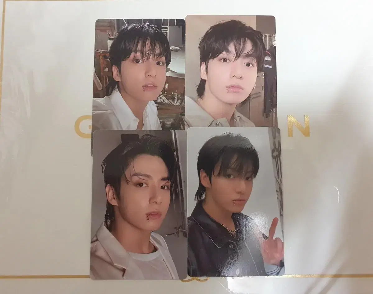 Jungkook JK Golden GOLDEN albumPhotocard