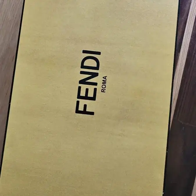 FENDI 펜디 ff 리본 샌들 뮬  미들힐 새상품 명품 구두 7사이즈