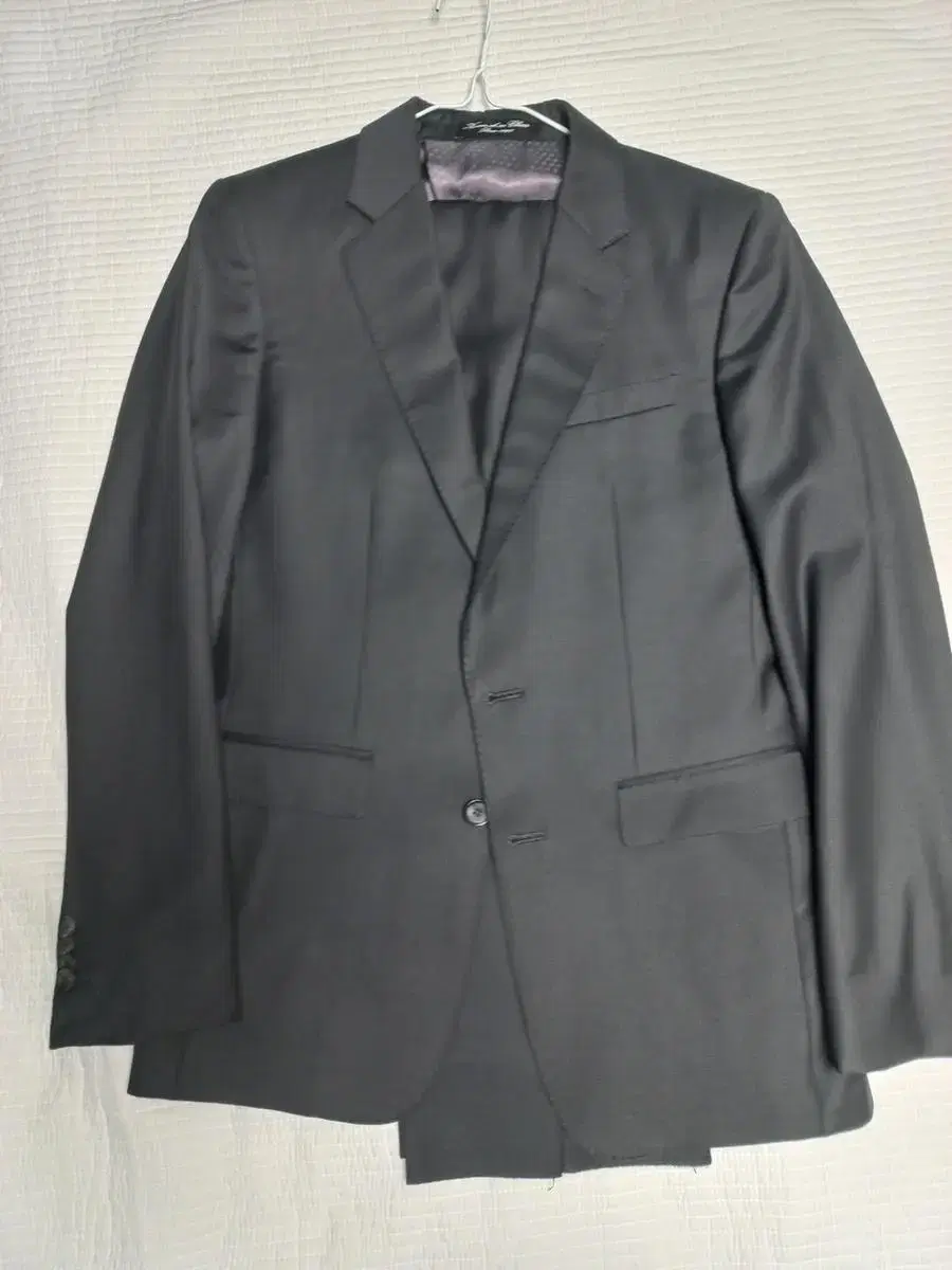 [100/32] Dark Navy Suit Setup Top1, Bottom2