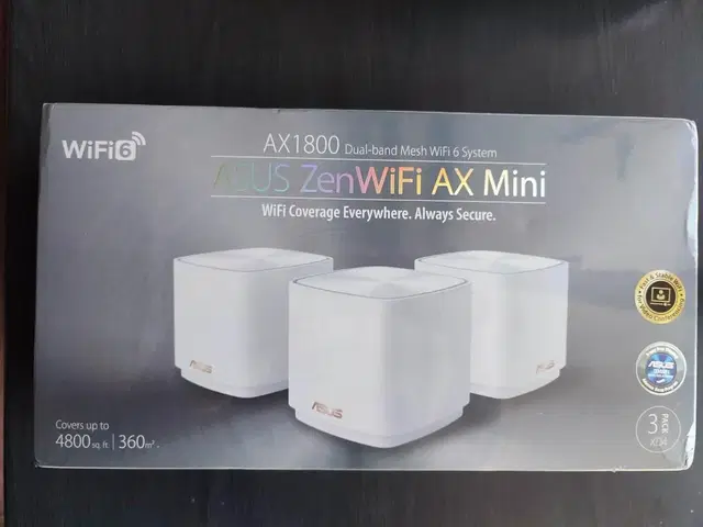 ASUS ZenWiFi AX 메시 공유기 라우터,