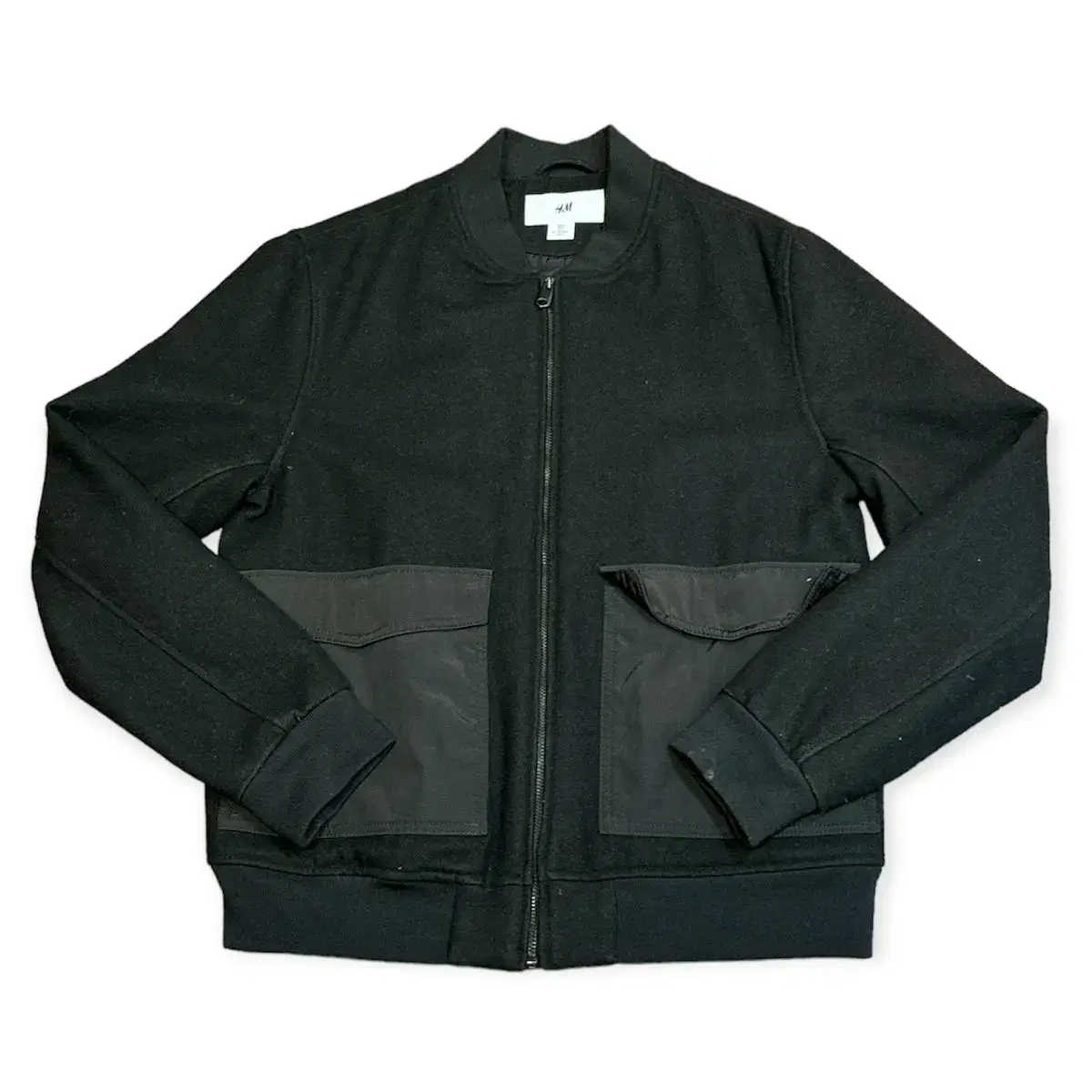 H&M woolen bloomers aviation jacket