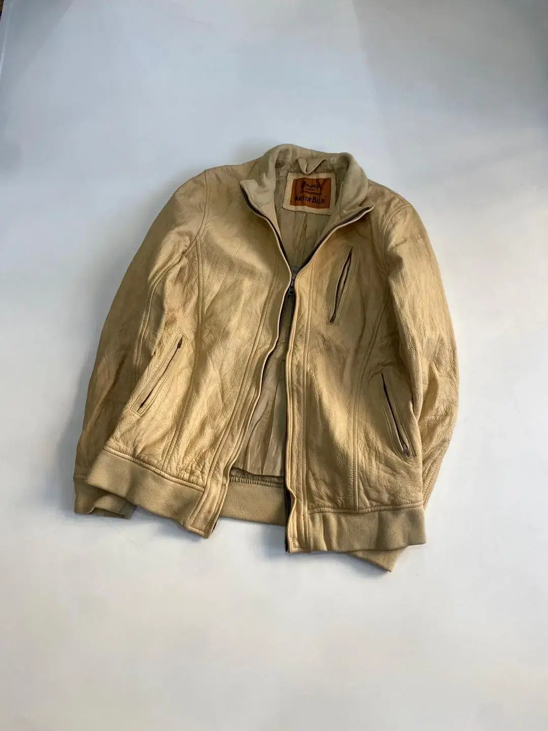 [S] YELLOW DIVISION Go West 2Way Leather Jacket