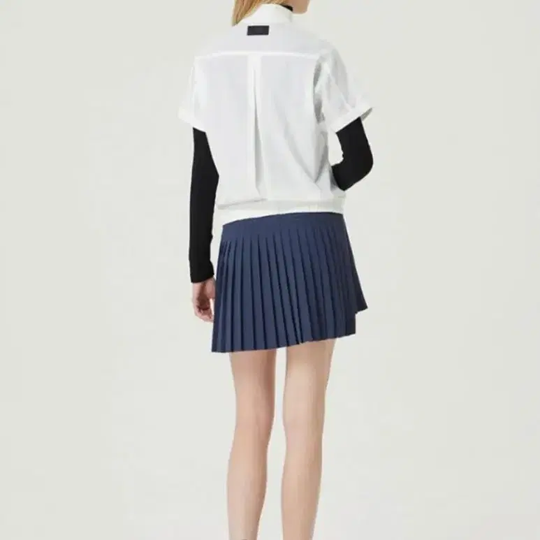 지포어 수입고급 ALL OVER PLEATED SKIRT