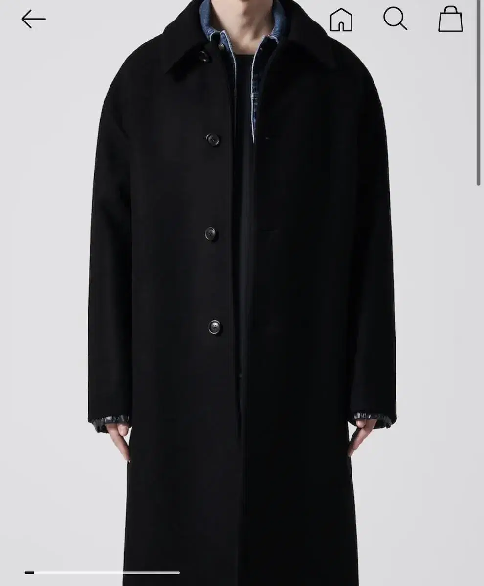 Junji Detachable Balmacan Coat