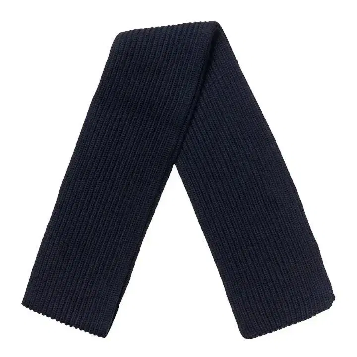 [안데르센]24FW 골지 울 숏 머플러 SCARF NAVYBLUE