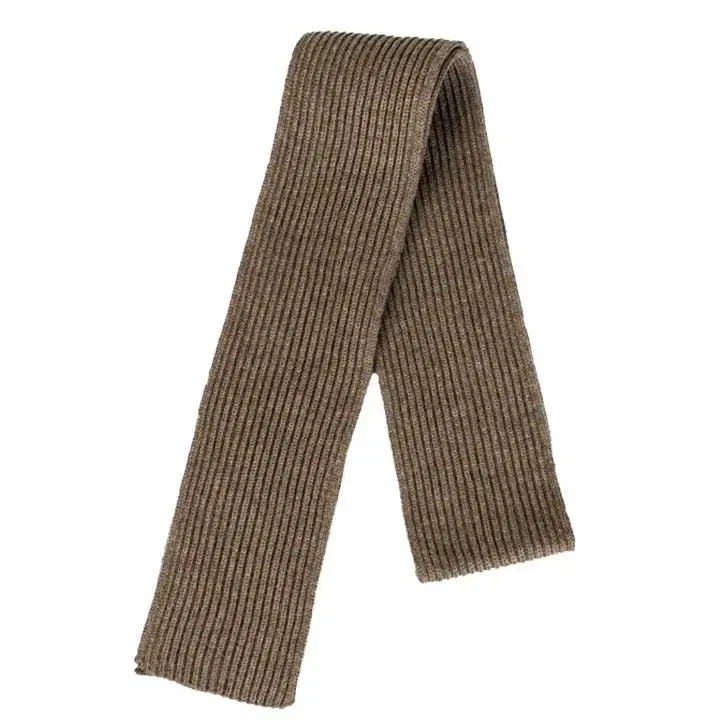 [안데르센]24FW 골지 울 숏 머플러 SCARF NATURALTAUPE