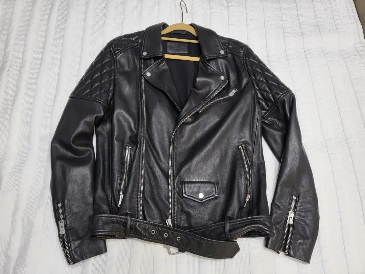 [ allsaints ] leather jacket sells