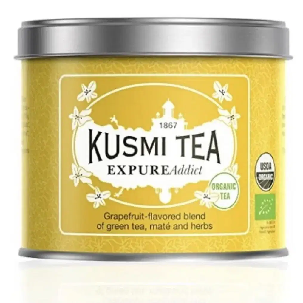 1) Kusmi Tea - Expure Addict BIO 마테 루이보스