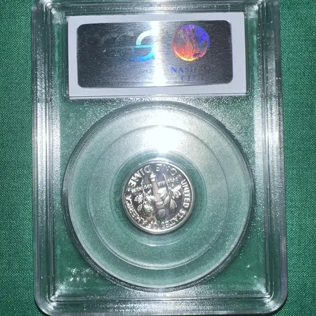 2001년 다임 PCGS PR69등급