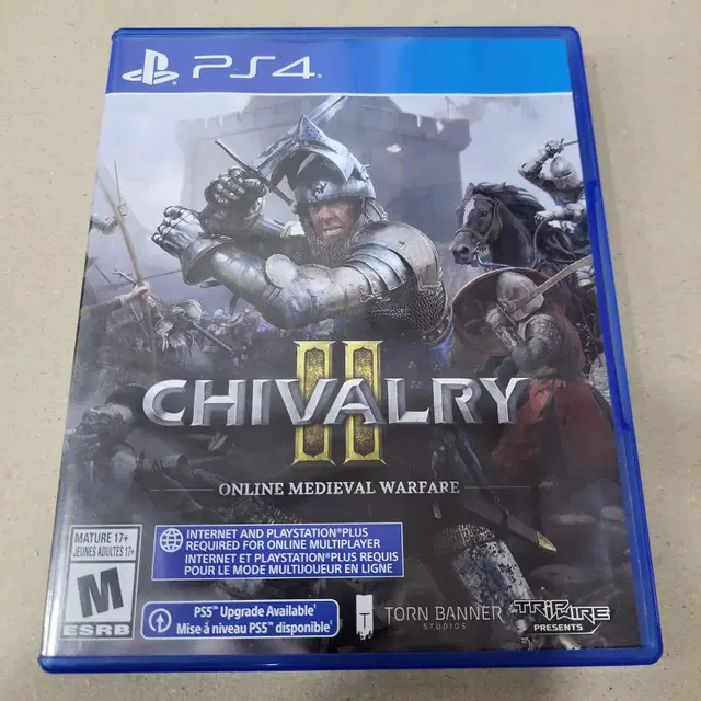 [중고] PS4 쉬벌리2/한글/북미판/온라인필수/중세/CHIVALRYII