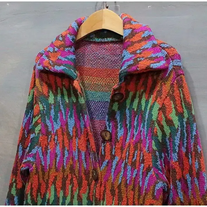 M) DIOGGI italy wool knit coat