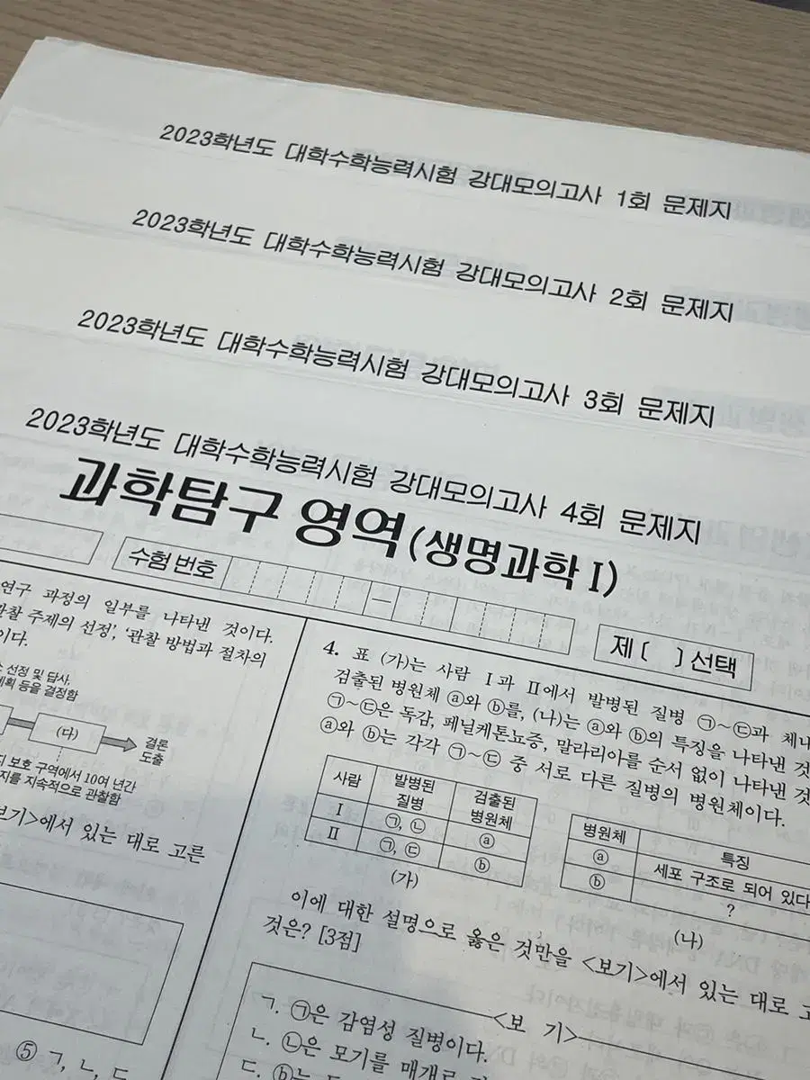 Bulk) 2023 Kang Dae Mock Exam Life Science 1