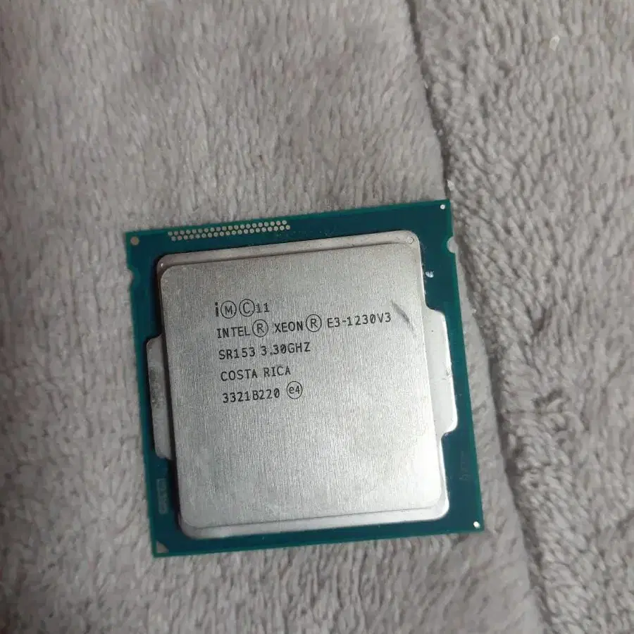 cpu 제온 E3 1230v3