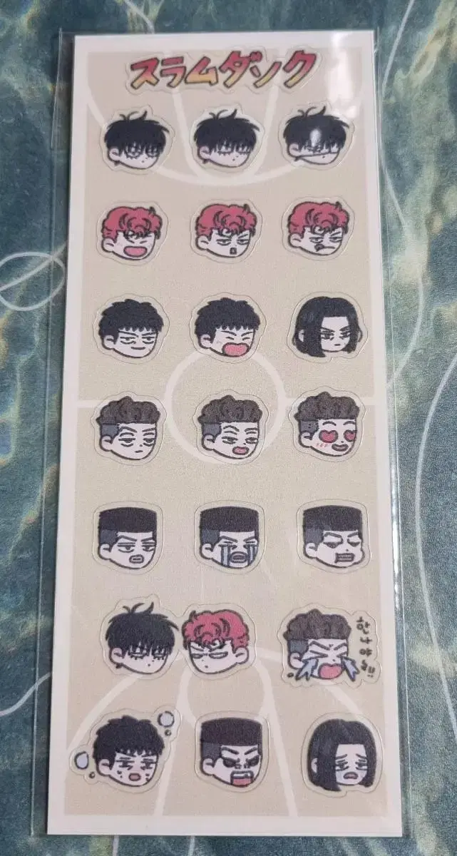 SLAM DUNK North San Go Face Sticker