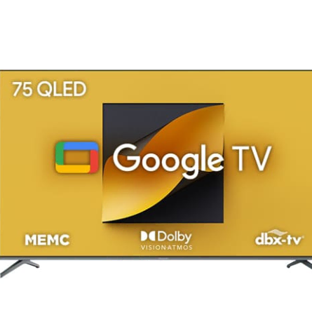 렌탈료 54,300 더함 치크 구글OS QLED TV 75인치 G754Q