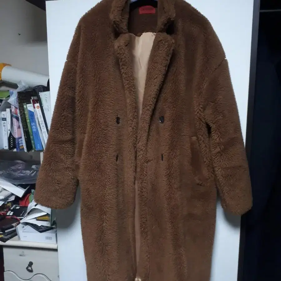 [F] 데드엔드 퍼 롱 코트 fur long coat