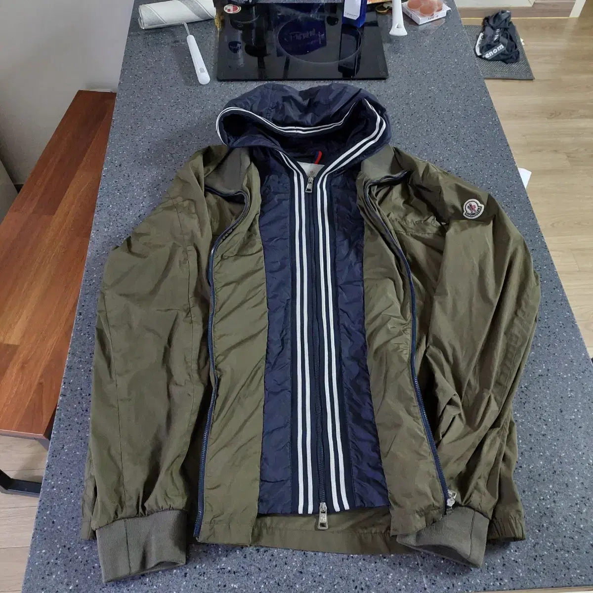 Moncler double-zip windbreaker