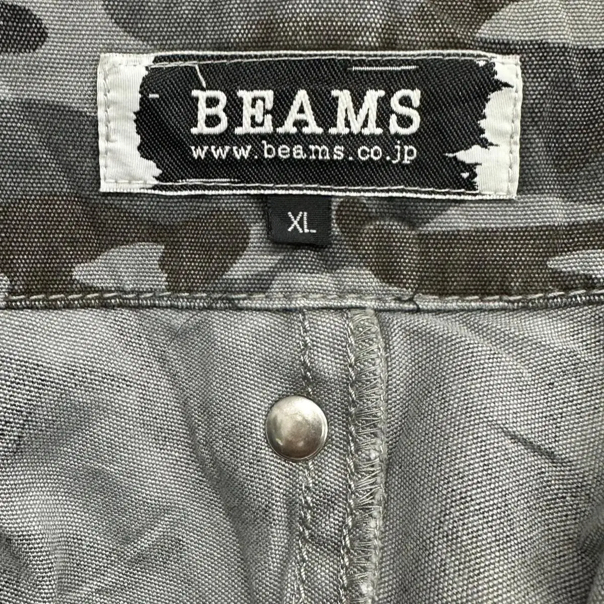 Beams 스트릿 밀리터리 카고팬츠 34inch