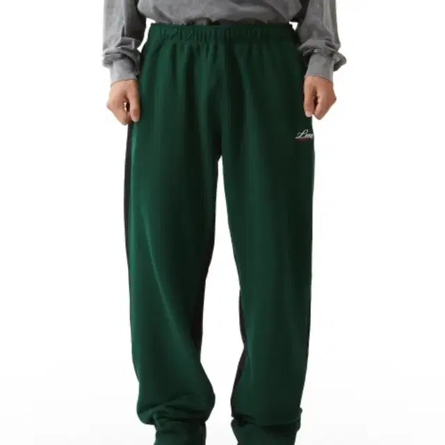 LMC TWO TONE BLOCK SWEAT PANTS green L