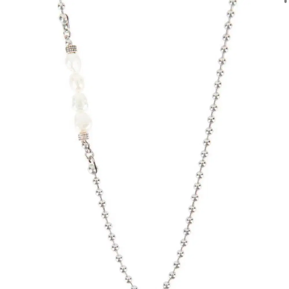 이티씨이 PEARL CHAIN MIX NECKLACE