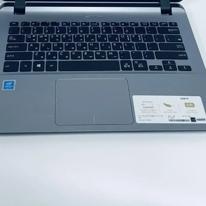 아수스 노트북 14인치 SSD256GB A407M