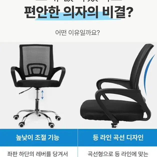 사무용의자. 새제품(미개봉) 팝니다.