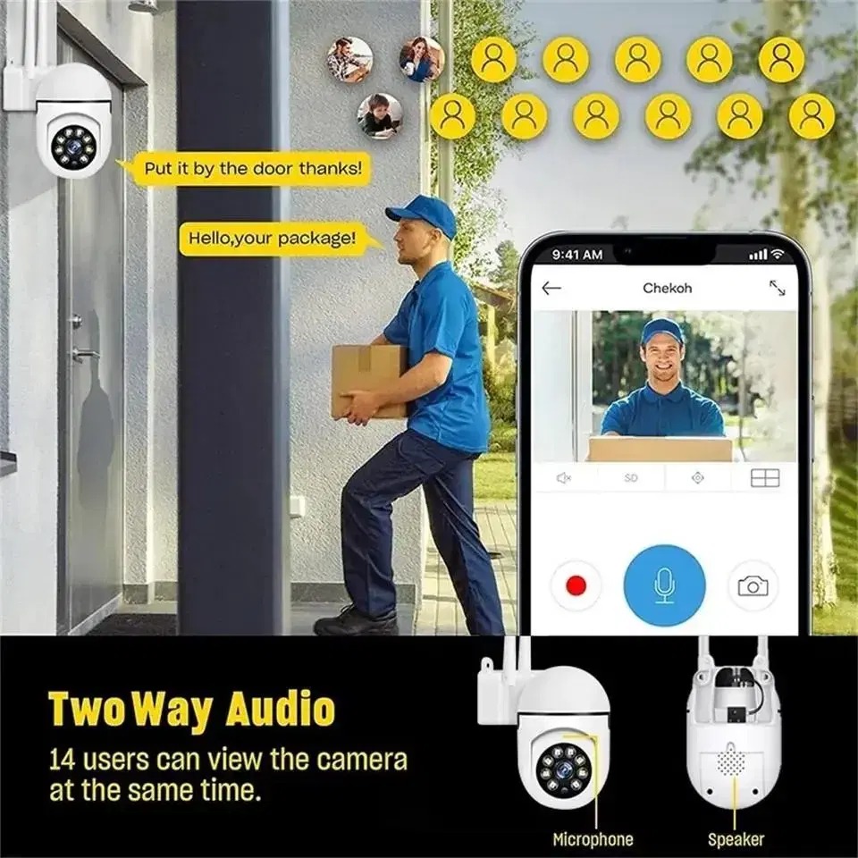 새제품 5MP 5G Wifi 감시카메라 HD급 야간 컬러 모션 CCTV