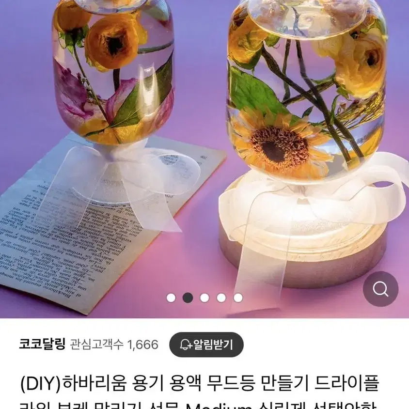 부케 하바리움 만들기 선물