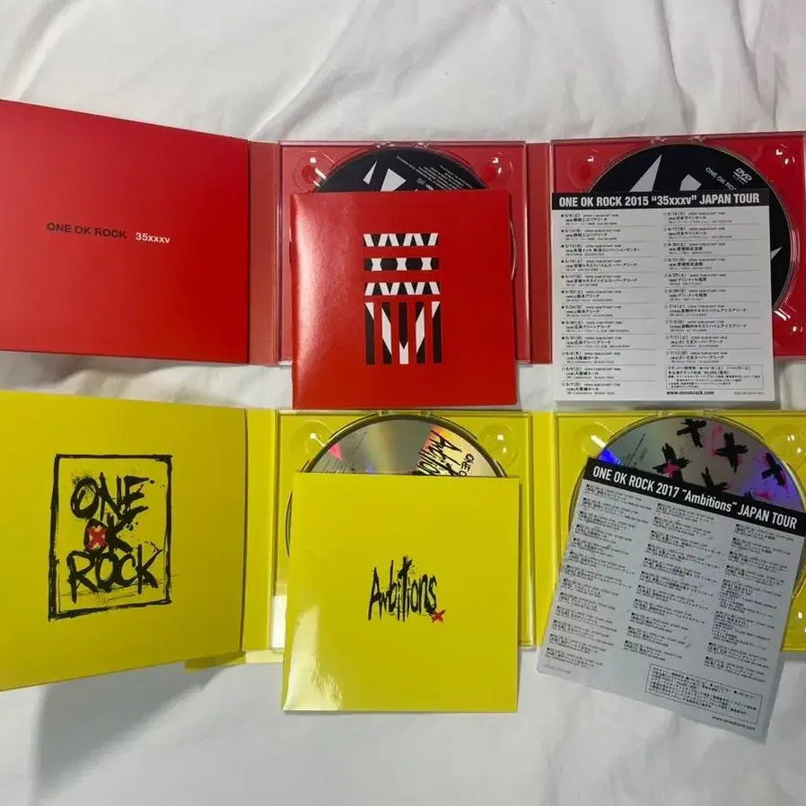 One ok rock 원오크락 DVD 첨부 초회한정판 앨범 일괄