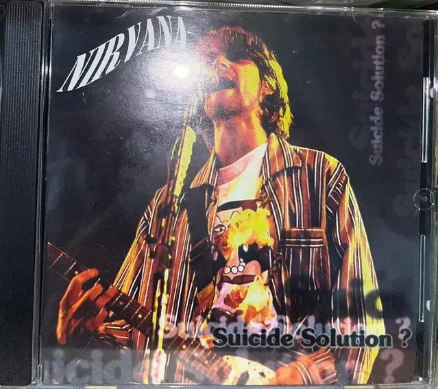 너바나 Nirvana-Suicide Solution cd (bootleg