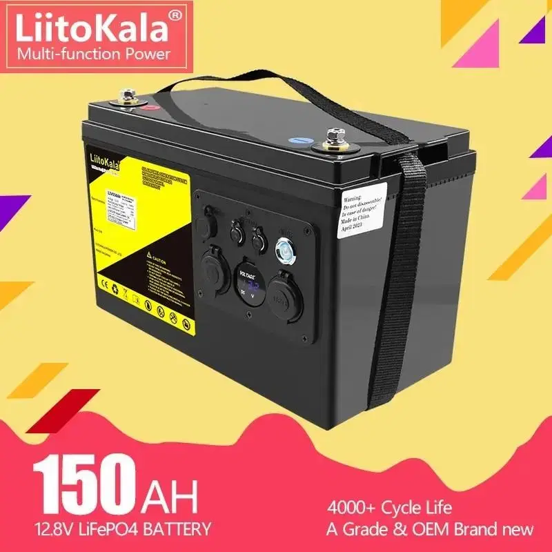 LiitoKala 150Ah  인산철 배터리 파워뱅크