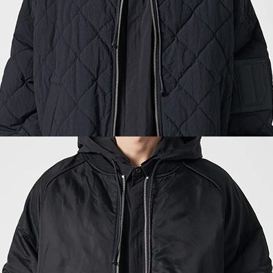 주카스페이스 quilted reversible MA-1 팝니다 (준*)