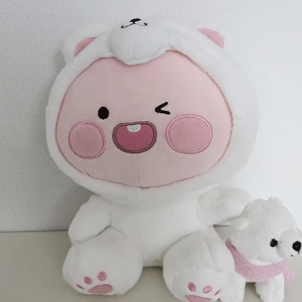 카카오 북극곰 어피치 인형