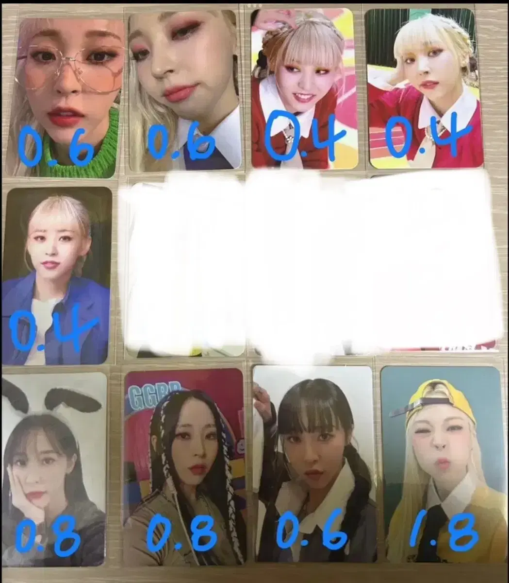 급처 사진가격 -1000원) 마마무 문별 포카 양도