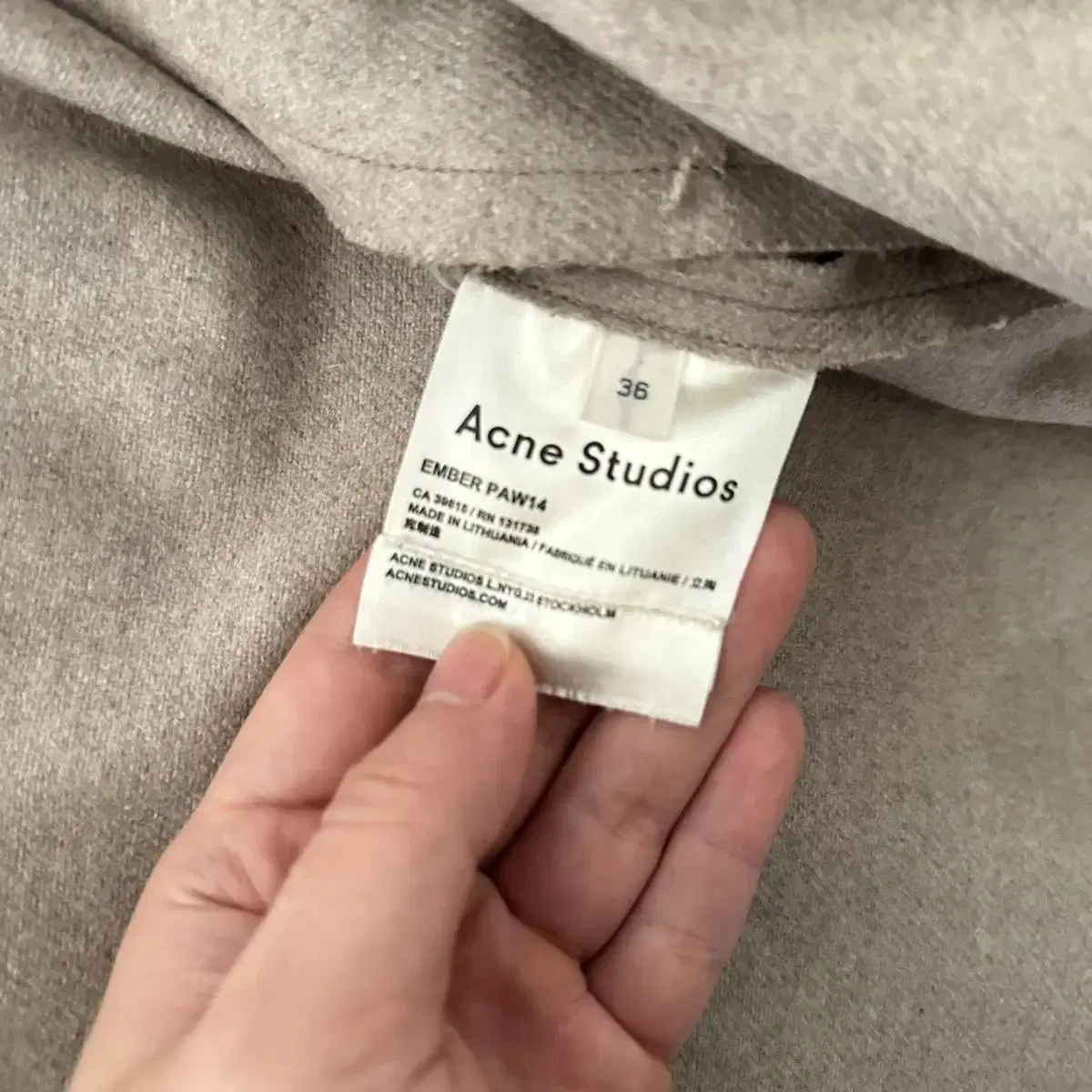 아크네 스튜디오 Acne studios 여성 코트