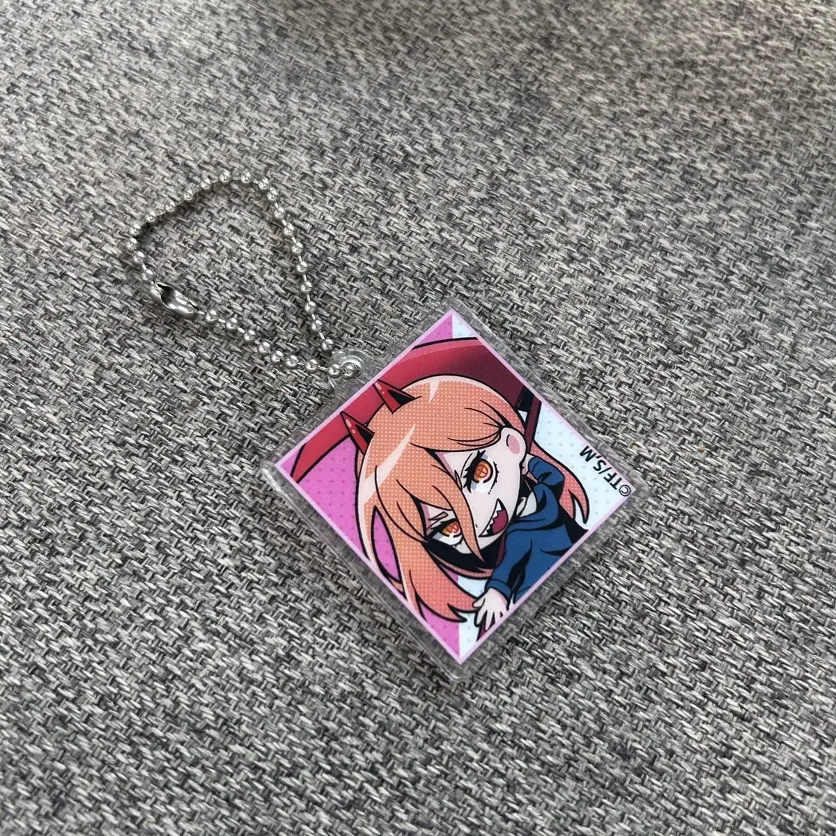 Chainsaw Man Power Random keyring acrylic Keyrings