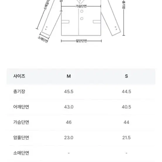 블랙업 데님자켓