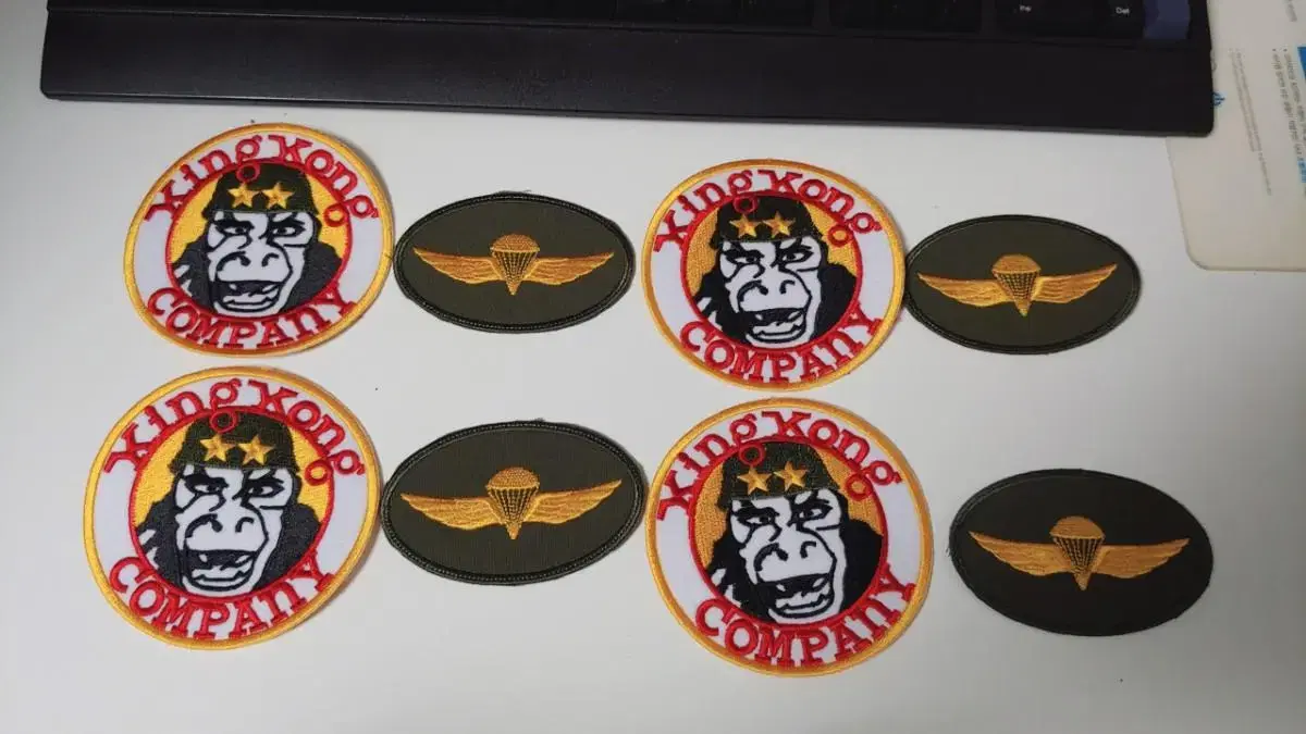 Taxi Driver Patch Set (King Kong + Marine Airborne)