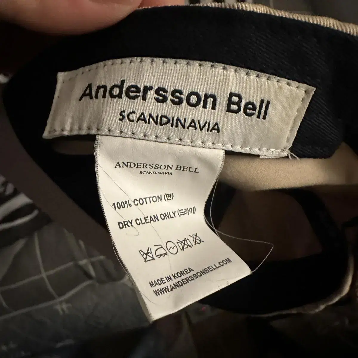 앤더슨벨 anderssonbell 모자 캡