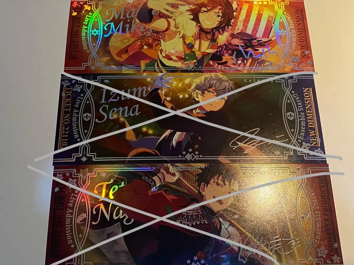 Angsta Madara, Shu, Mika, and Kanata Live Ticket Round 1