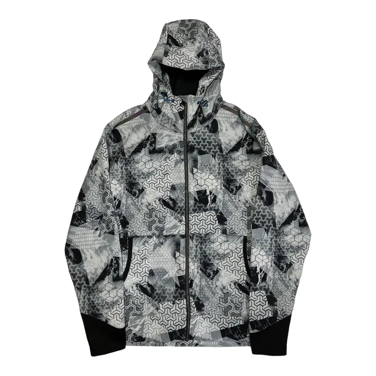 FIND OUT Find Out Pattern Hooded Jacket (L)