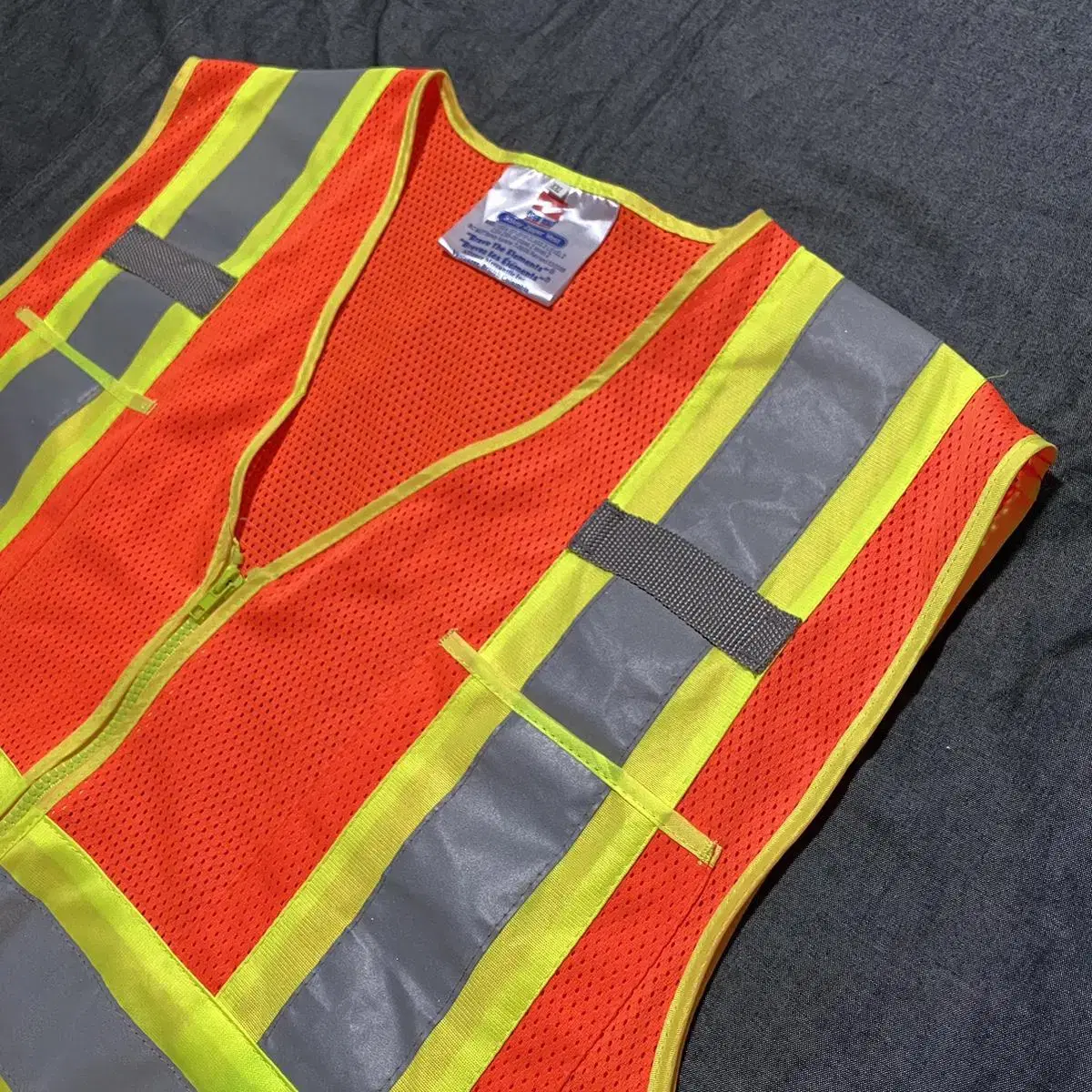 OPEN-ROAD Safety Zipper Vest Sz XXL