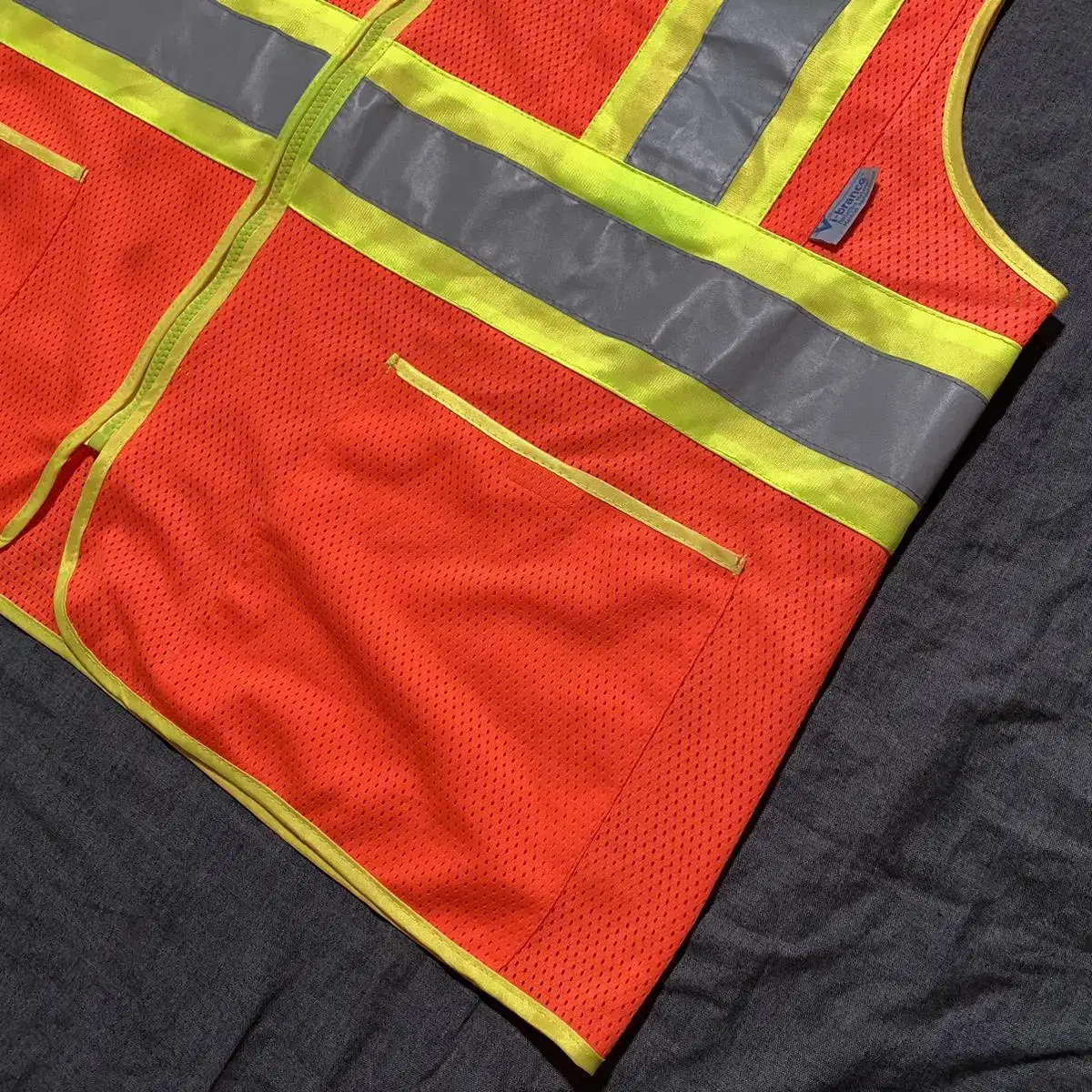 OPEN-ROAD Safety Zipper Vest Sz XXL