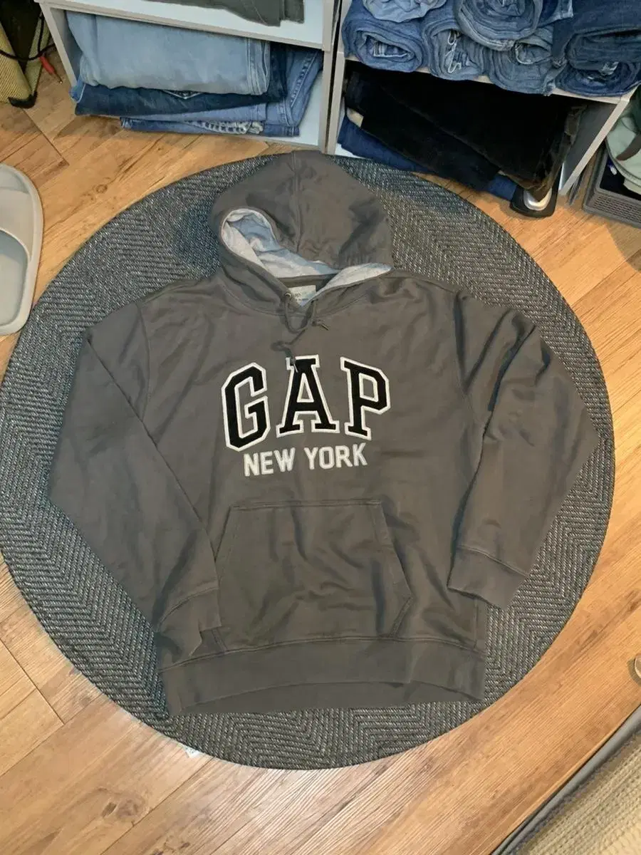 Gap New York Hoodie Grey L