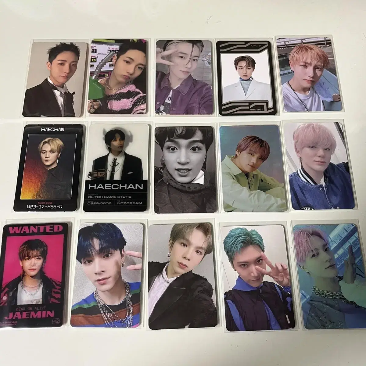 NCT photocard Chapter 35 bulk nct 127 Dream WAYV photocard Disposition