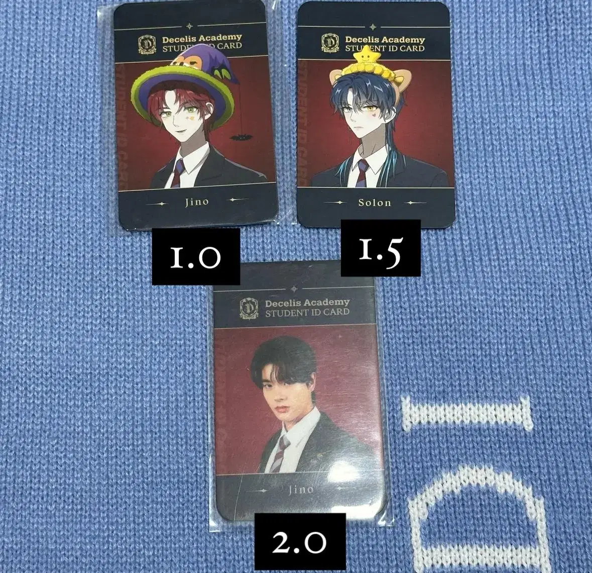 Enhypen sells Lotte World Darkmoon student ID photo kard