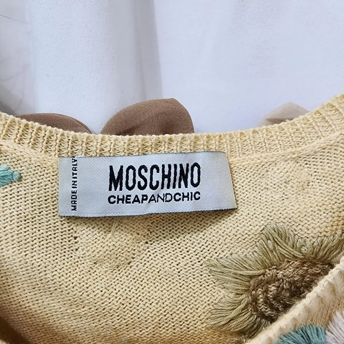 모스키노(Moschino) 반팔 니트