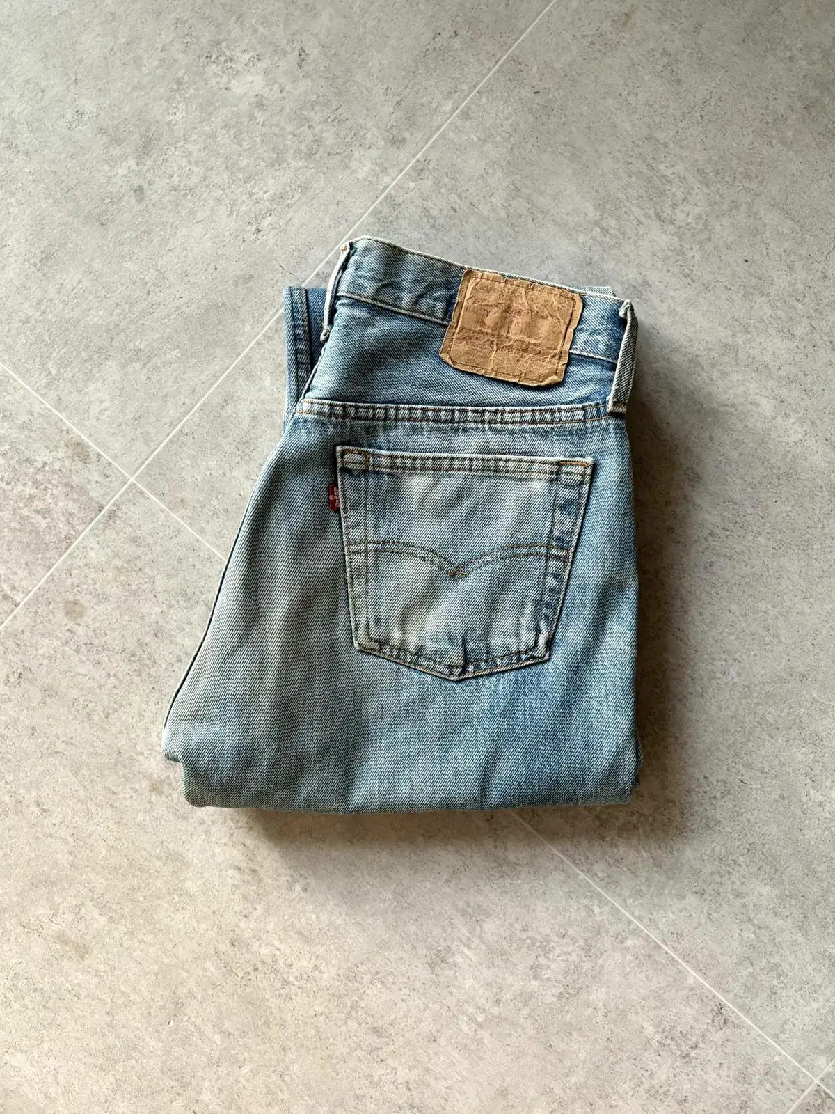 80's Levi's 501 washed denim size 29