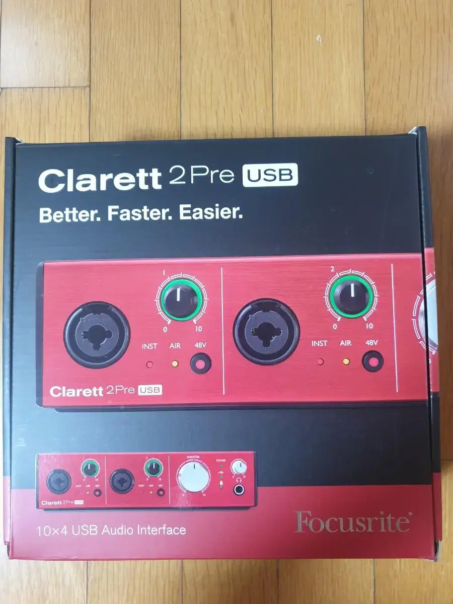 오디오인터페이스 Clarett2Pre