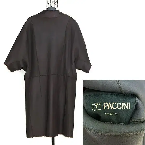 PACCINI 양면 무스탕 코트 66~77